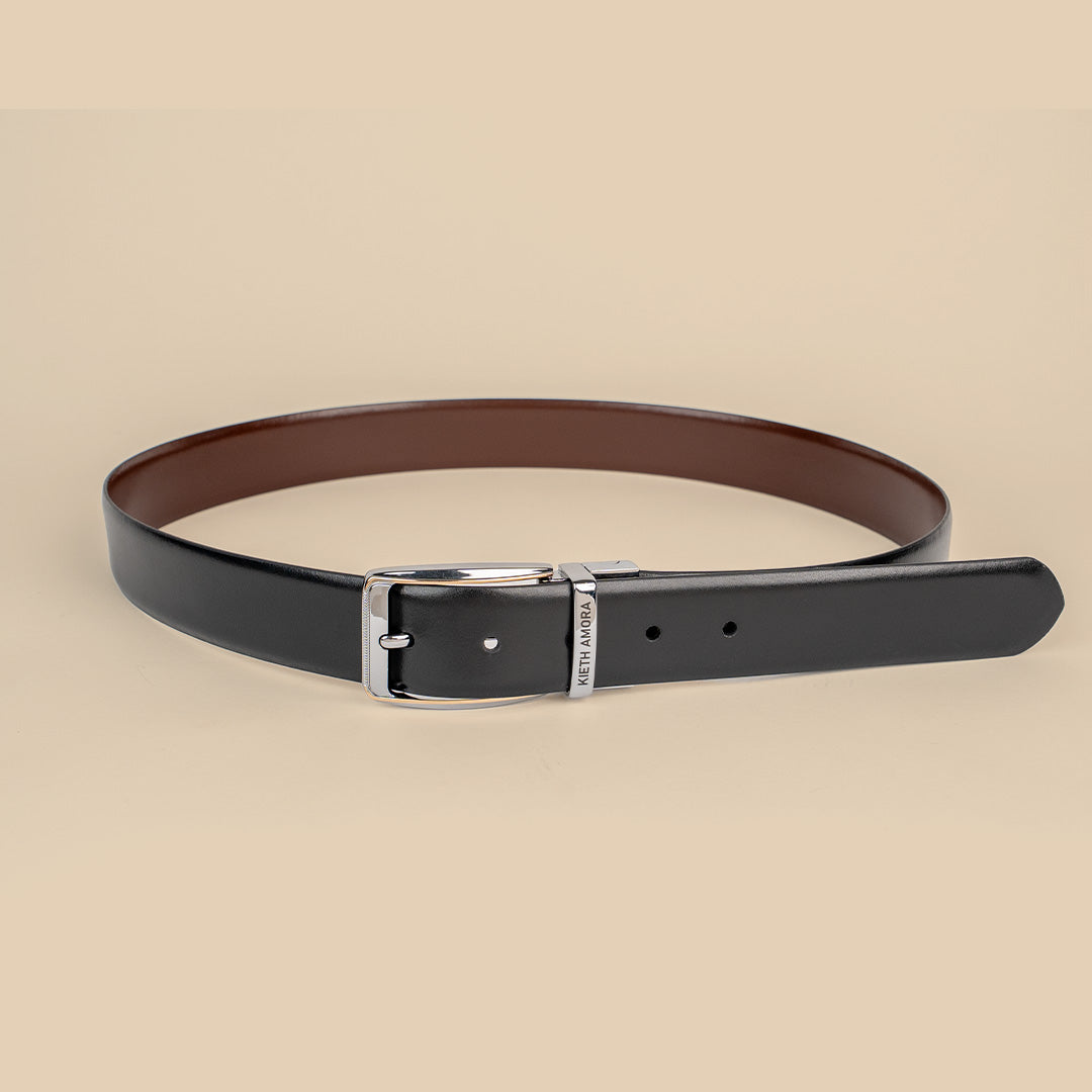 The Savora Reversible Belt | Brown and Black Colour