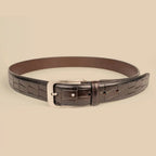 The Black Croco Belt