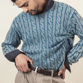 The Brown Croco Belt