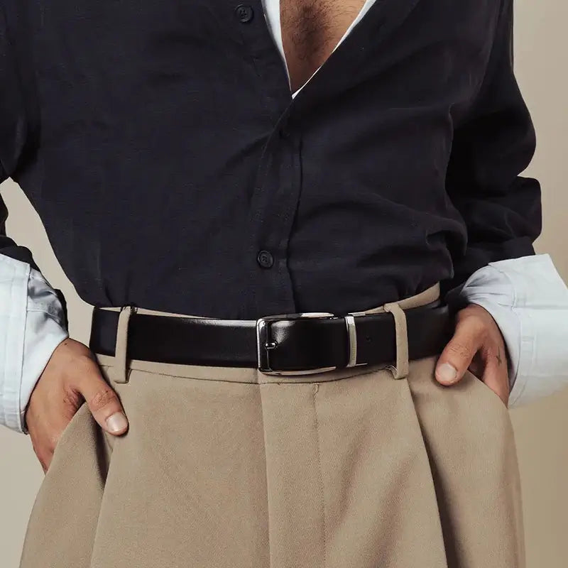 The Savora Reversible Belt | Brown and Black Colour