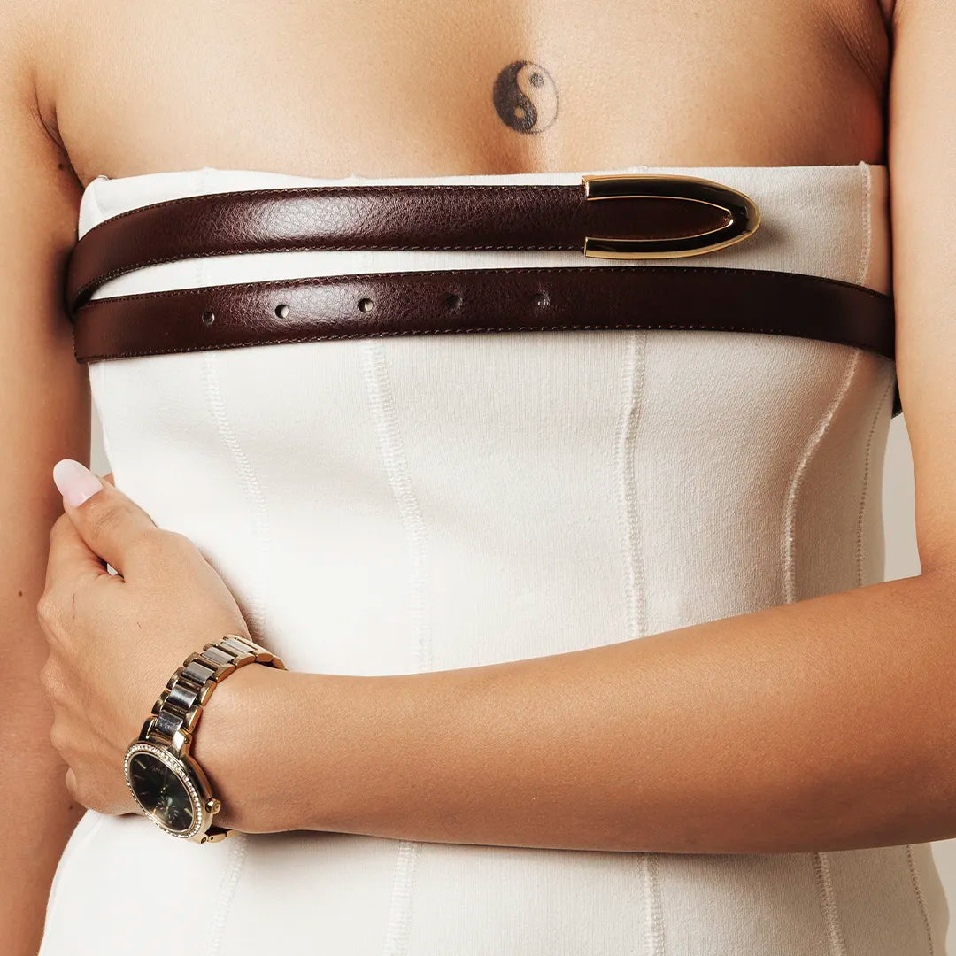 The Darci Belt | Brown