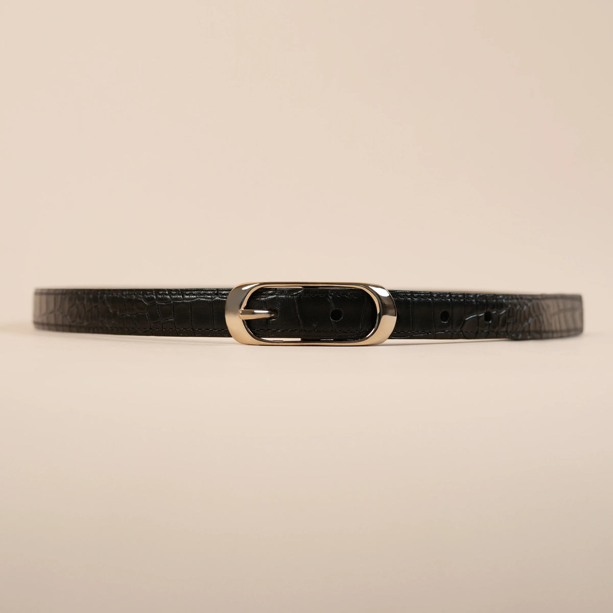 The Crocelle Belt - Black | Kieth Amora