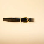 Kieth Amora The Crocelle Belt women's leather belt - Black - up