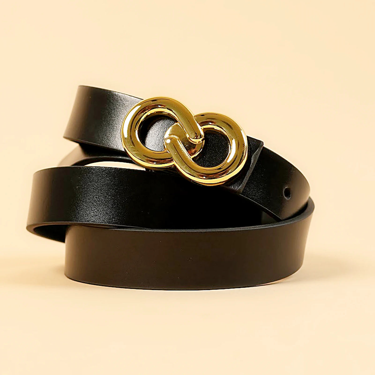 Kieth Amora The Evermore Belt women's leather belt - Black - view