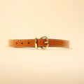 Kieth Amora The Georgia Belt women's leather belt - Tan - hero