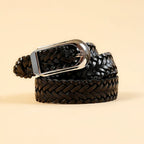 Kieth Amora The Rio Belt women's leather belt - Black - angle