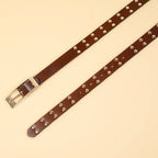 Kieth Amora The Roxanne Belt women's leather belt - Brown - detail