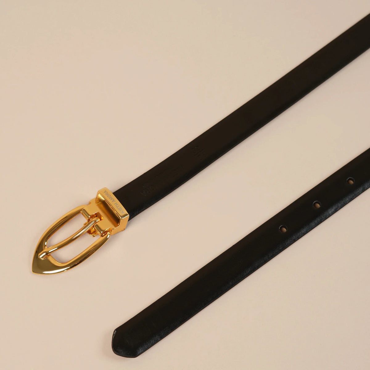 The Sally Belt - Black Top, Reversible | Kieth Amora