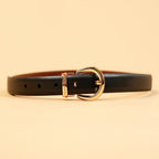 Kieth Amora The Sally Belt women's leather belt - Black / Tan Reversible - hero