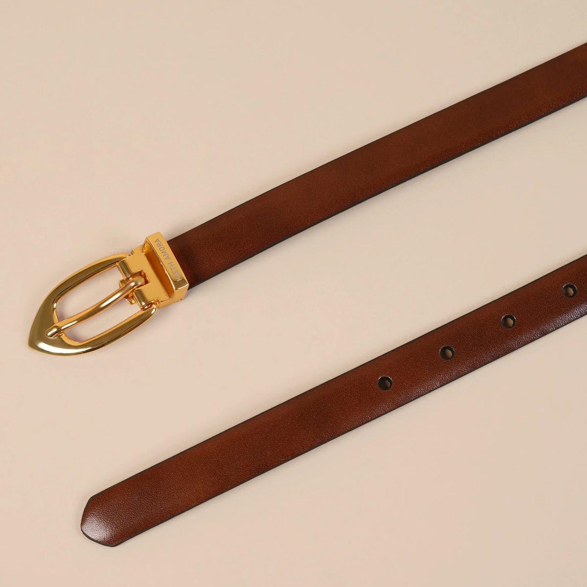 The Sally Belt - Brown Top, Reversible | Kieth Amora