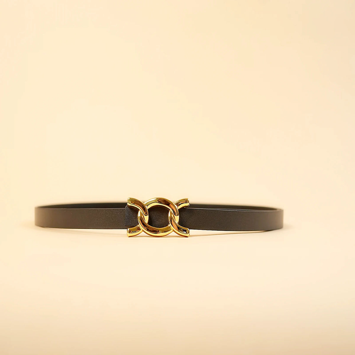 Kieth Amora The Scarlett Belt women's leather belt - Black - hero