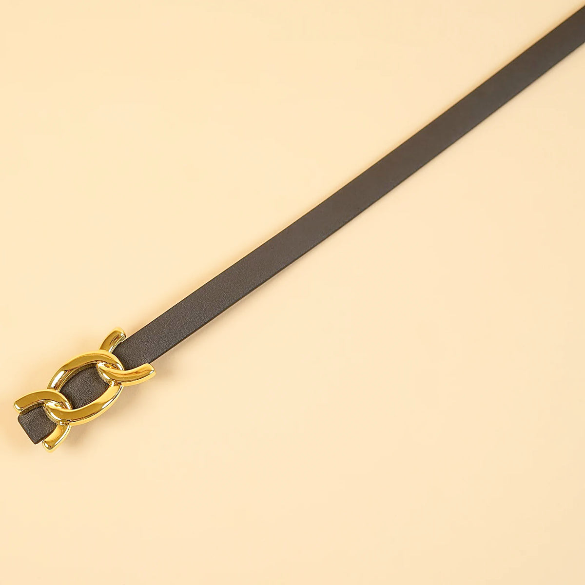 Kieth Amora The Scarlett Belt women's leather belt - Black - up