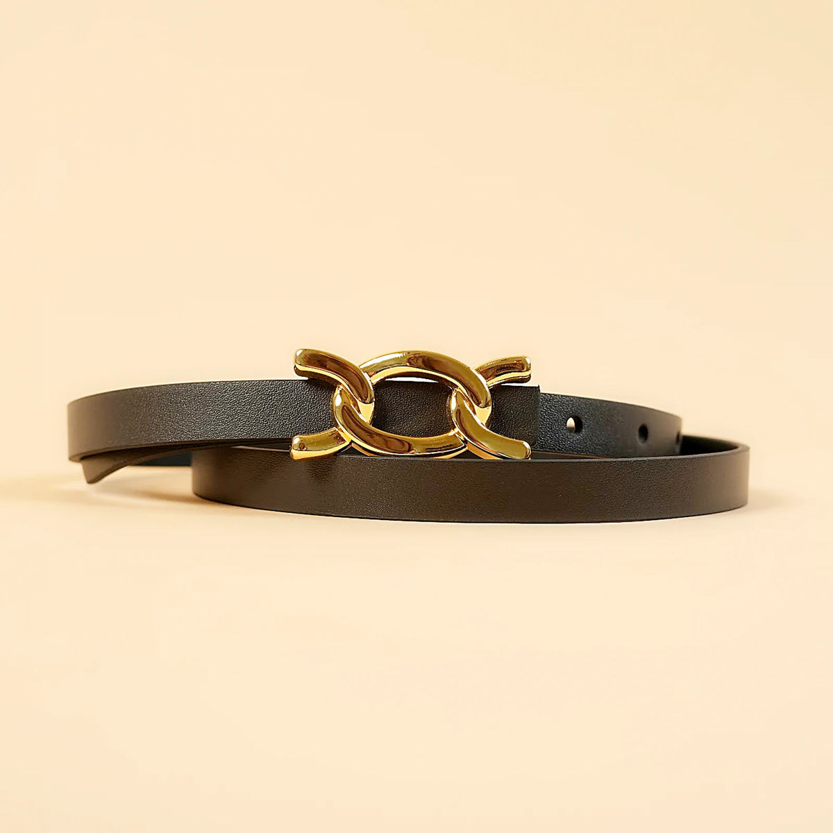 Kieth Amora The Scarlett Belt women's leather belt - Black - view