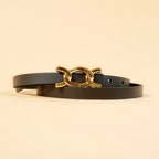 Kieth Amora The Scarlett Belt women's leather belt - Black - view
