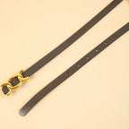 Kieth Amora The Scarlett Belt women's leather belt - Black - angle