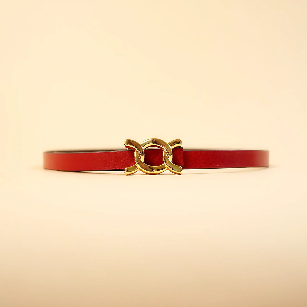 Kieth Amora The Scarlett Belt women's leather belt - Red - hero