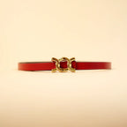 Kieth Amora The Scarlett Belt women's leather belt - Red - hero